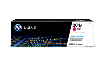 TONER HP 204A - CF513A - TONER CARTRIDGE - 1 X MAGENTA - 900 PAGES - FOR LASERJET PRO M180, M154NW